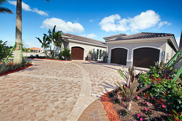 Permeable Paver Driveway in Holland, TX