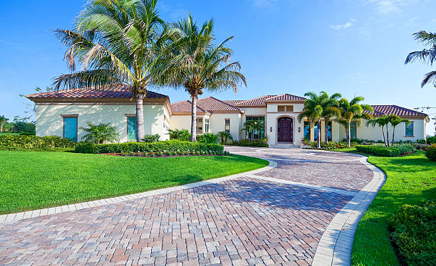 Permeable Paver Driveway in Holland, TX